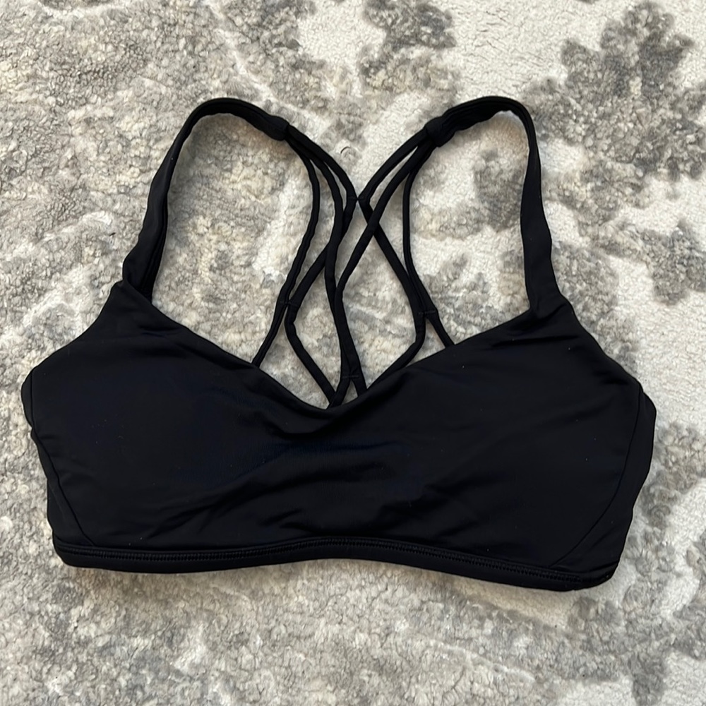 Lululemon Black Sports Bra